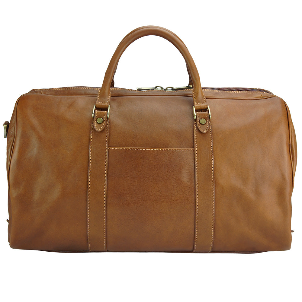 Gosto leather travel bag - Made In Italy