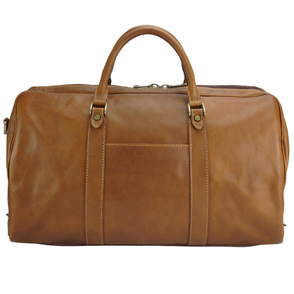 Gosto leather travel bag - Made In Italy