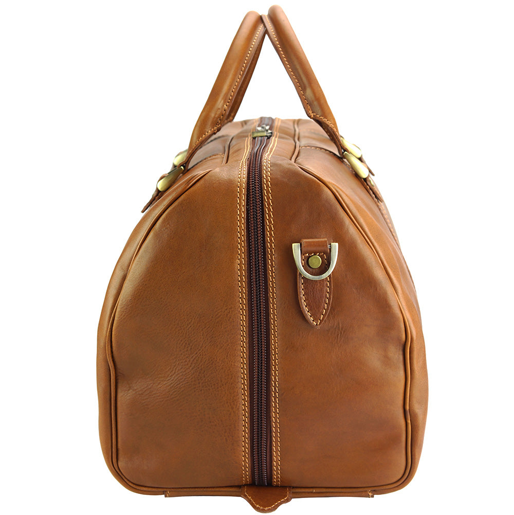 Gosto leather travel bag - Made In Italy