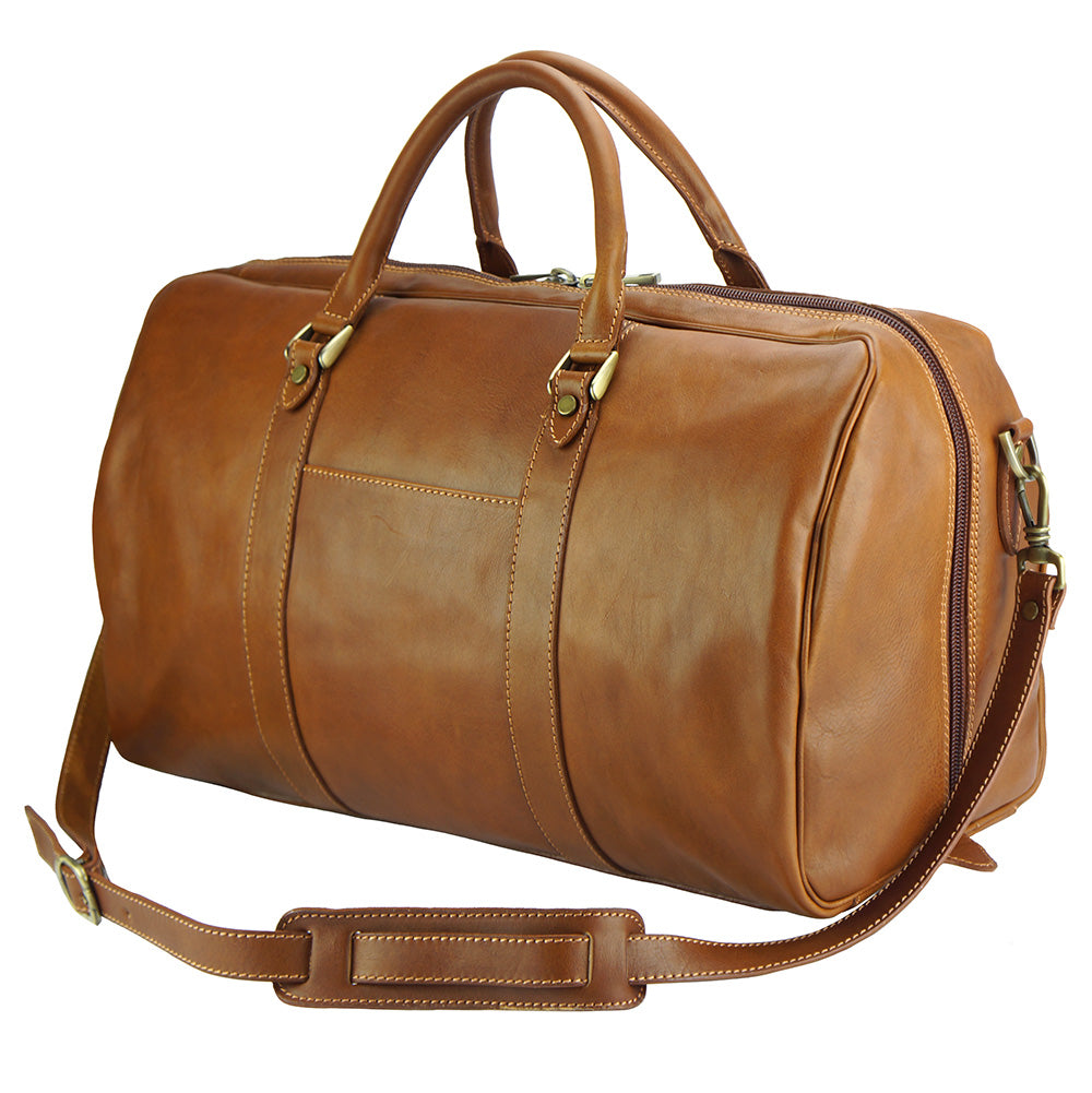 Gosto leather travel bag - Made In Italy