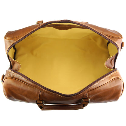 Gosto leather travel bag - Made In Italy