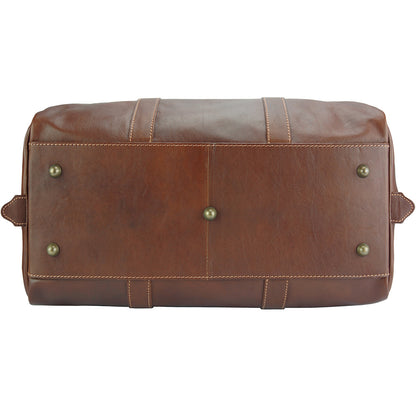 Gosto leather travel bag - Made In Italy