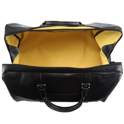 Gosto leather travel bag - Made In Italy
