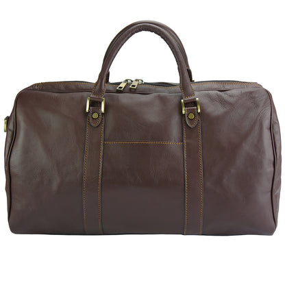 Gosto leather travel bag - Made In Italy