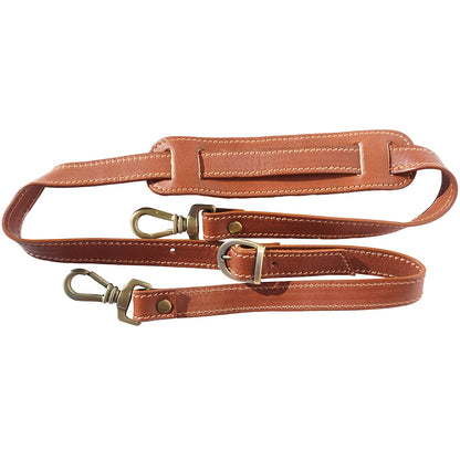Fortunato Leather travel bag - Made In Italy