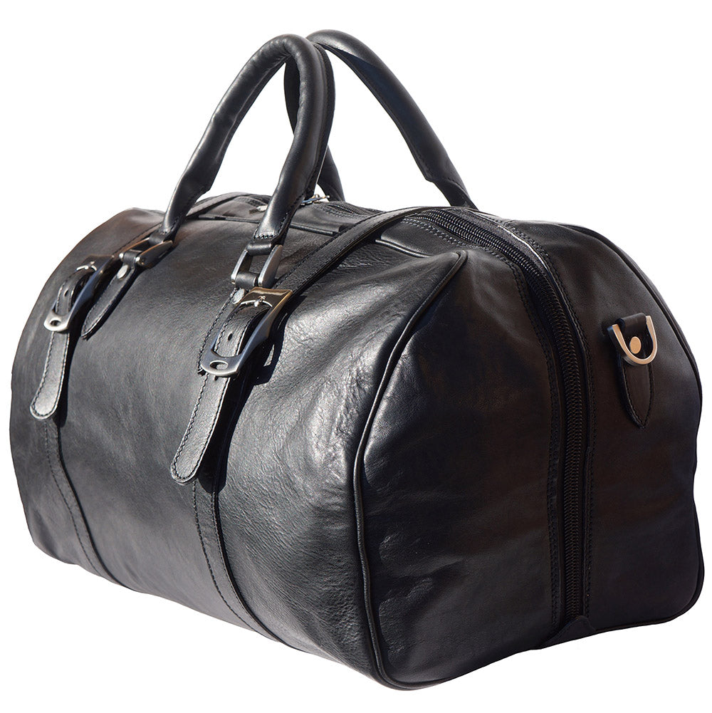 Fortunato Leather travel bag - Made In Italy