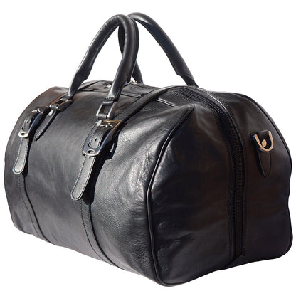 Fortunato Leather travel bag - Made In Italy