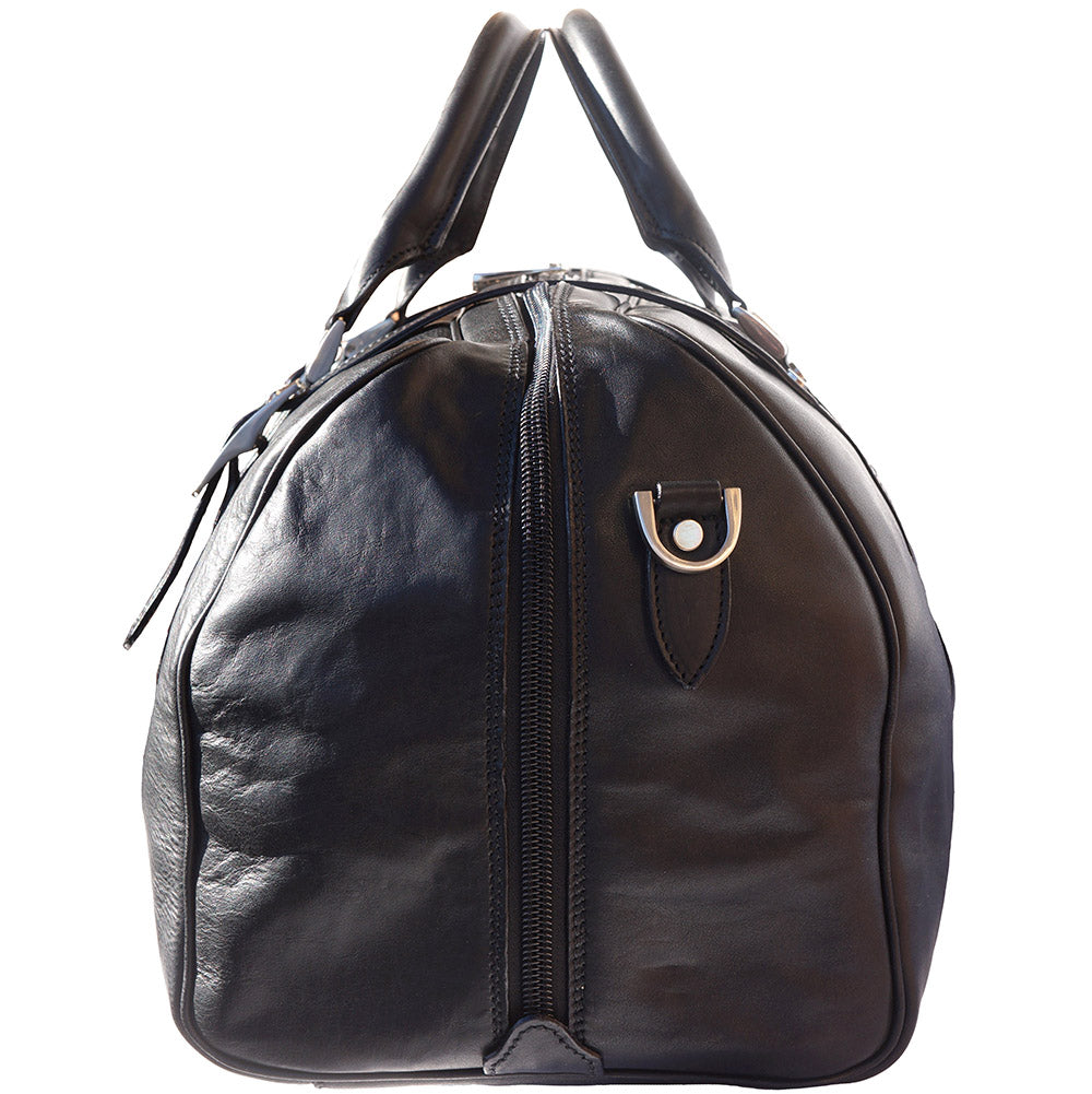 Fortunato Leather travel bag - Made In Italy