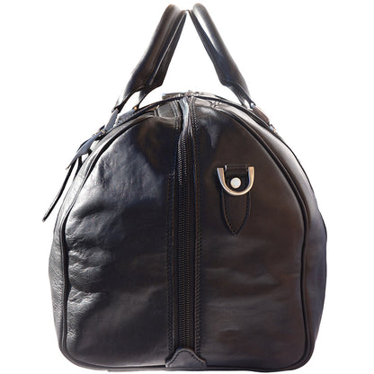 Fortunato Leather travel bag - Made In Italy