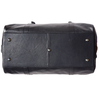 Fortunato Leather travel bag - Made In Italy