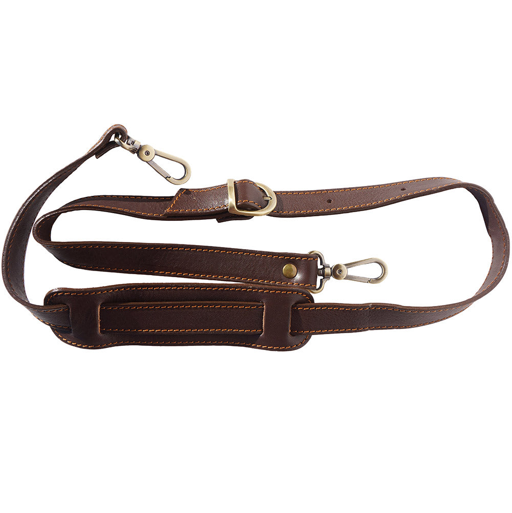 Fortunato Leather travel bag - Made In Italy