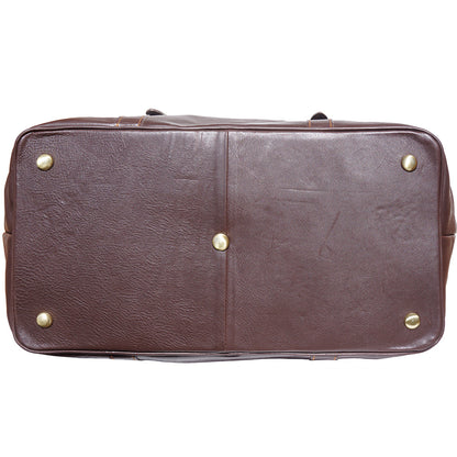 Weekender Leather Travel bag - Made In Italy