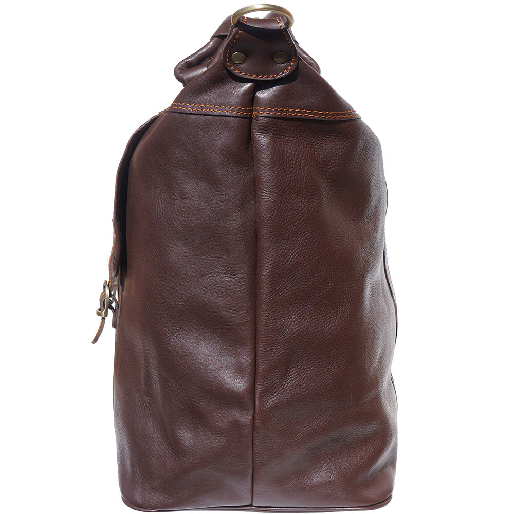 Weekender Leather Travel bag - Made In Italy