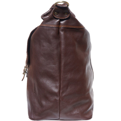 Weekender Leather Travel bag - Made In Italy