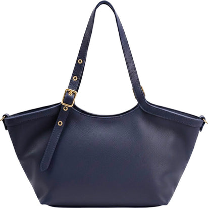 Samantha Italian Cow Leather Shoulder Bag - Made In Italy
