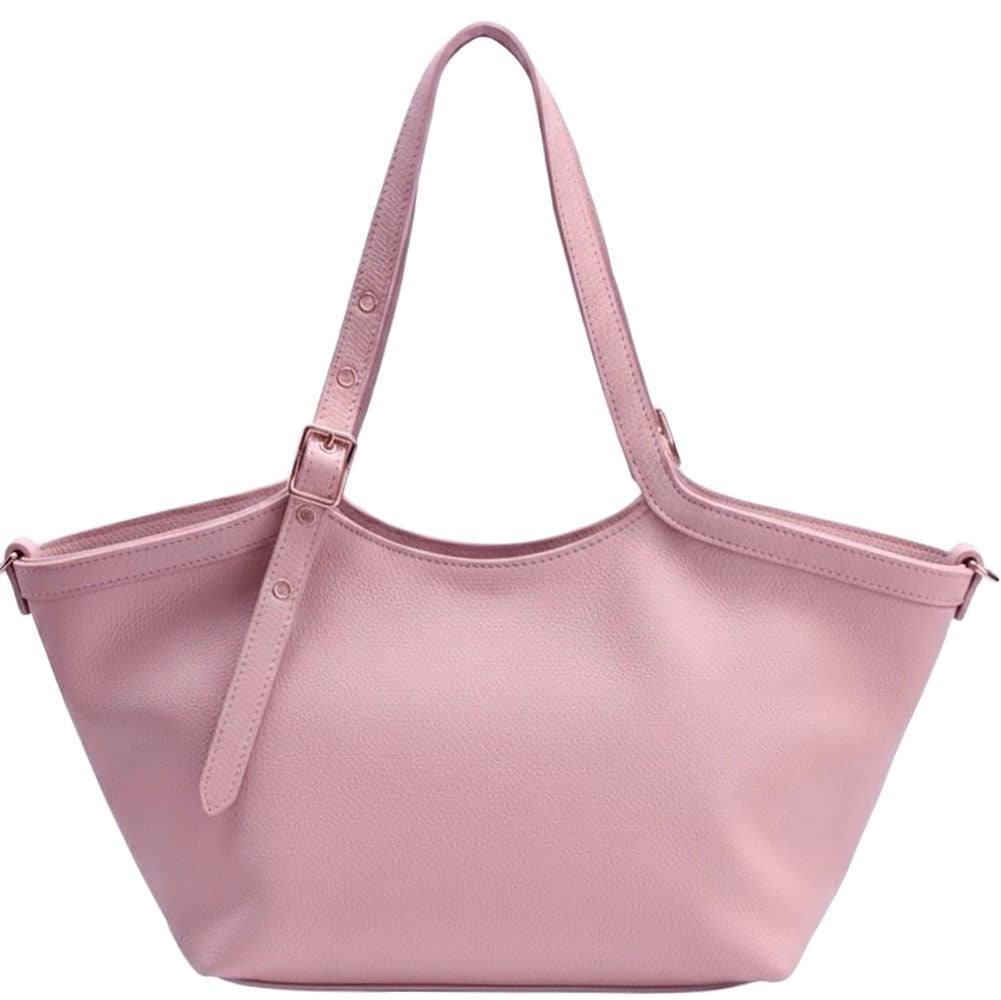 Samantha Italian Cow Leather Shoulder Bag - Made In Italy