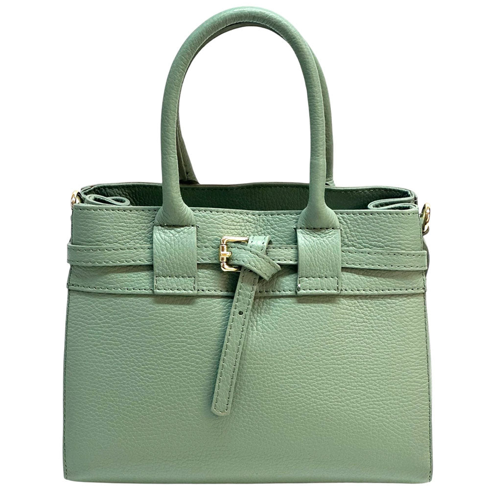 Voyage structured cow leather bag - Made In Italy
