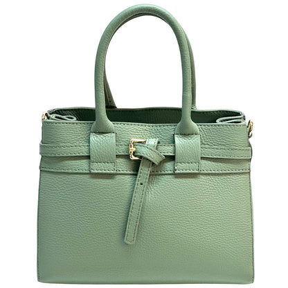 Voyage structured cow leather bag - Made In Italy
