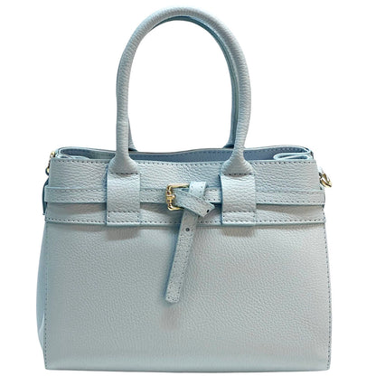 Voyage structured cow leather bag - Made In Italy