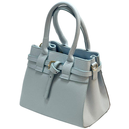 Voyage structured cow leather bag - Made In Italy