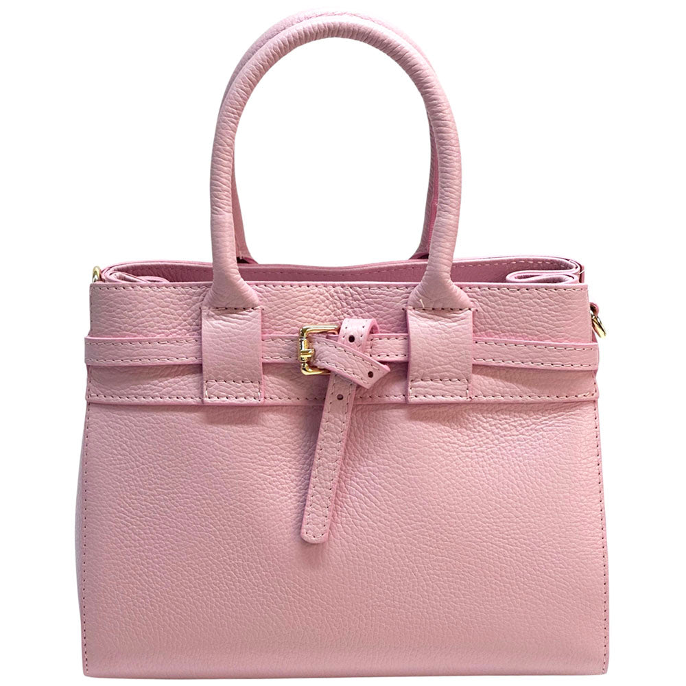 Voyage structured cow leather bag - Made In Italy