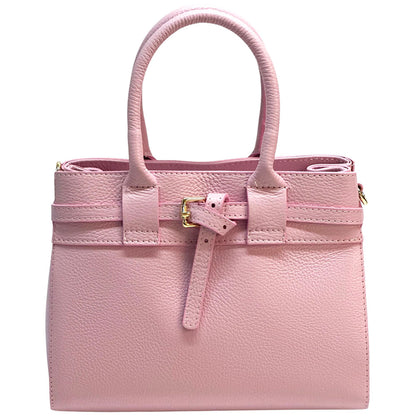 Voyage structured cow leather bag - Made In Italy