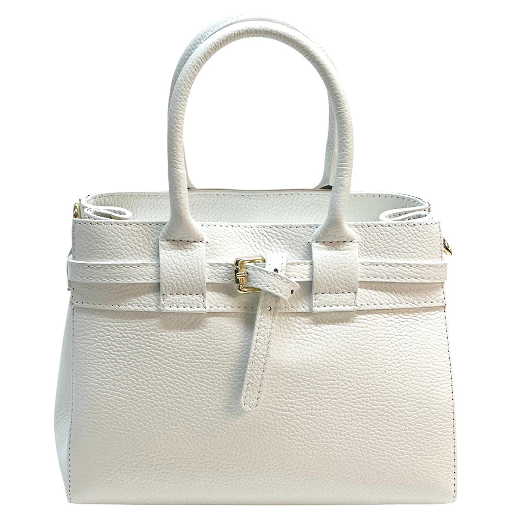 Voyage structured cow leather bag - Made In Italy