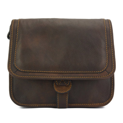 Marilena leather Cross-body bag - Made In Italy
