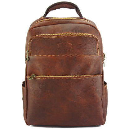 Charlie backpack in cow leather - Made In Italy