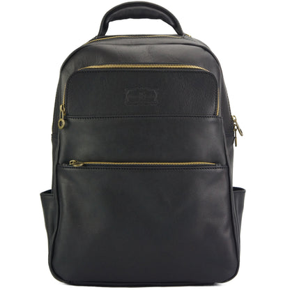 Charlie backpack in cow leather - Made In Italy