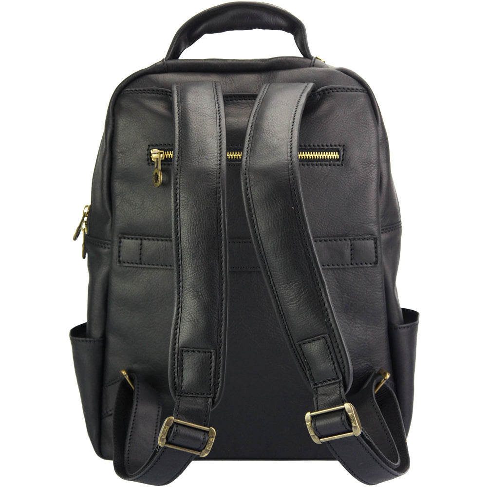Charlie backpack in cow leather - Made In Italy