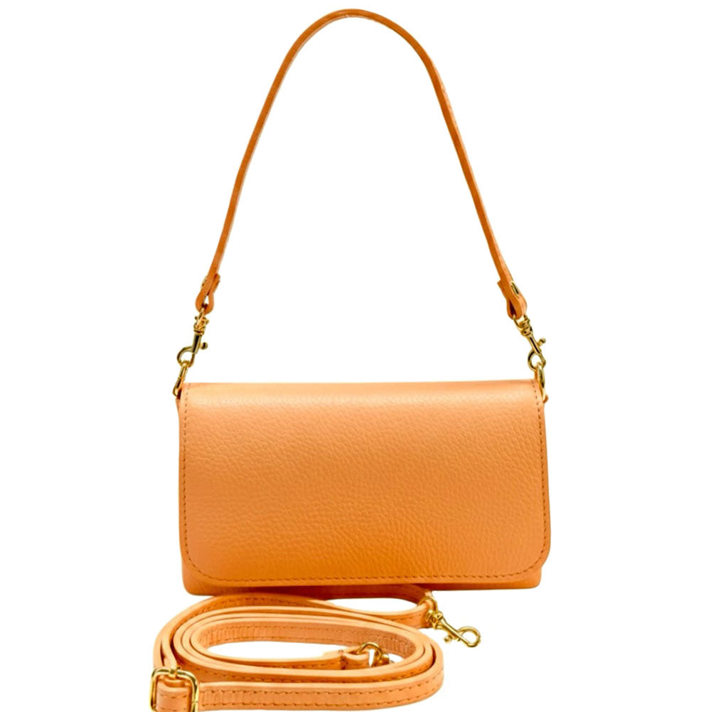 Bibiana Italian Leather Mini Shoulder and Crossbody Bag