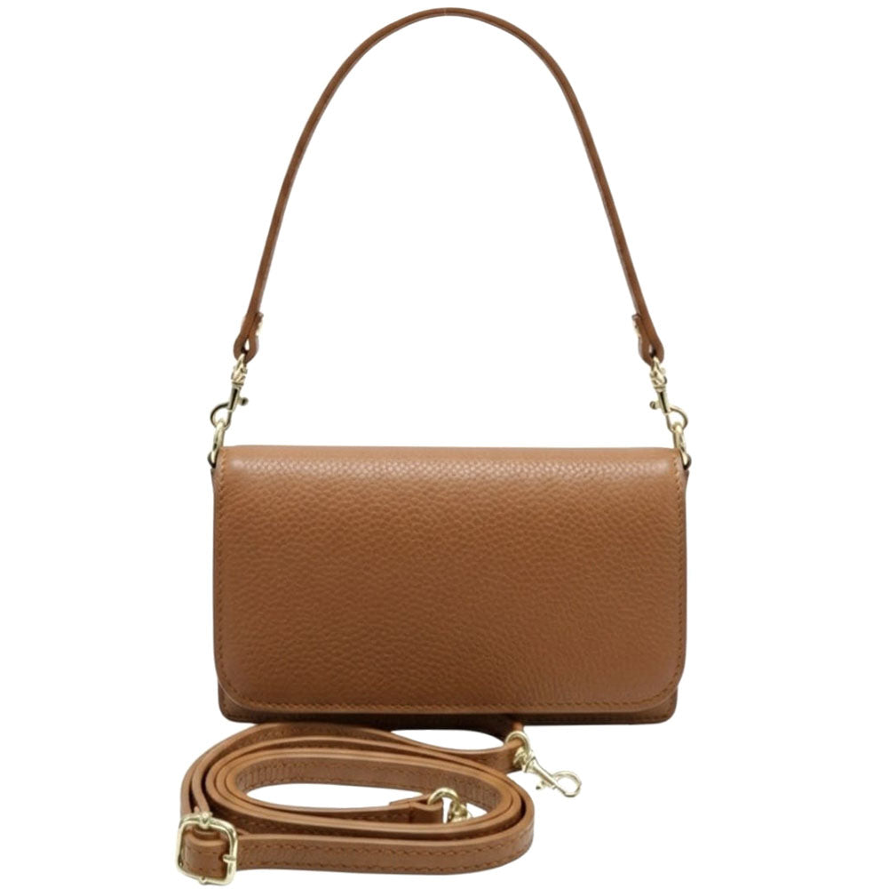 Bibiana Italian Leather Mini Shoulder and Crossbody Bag