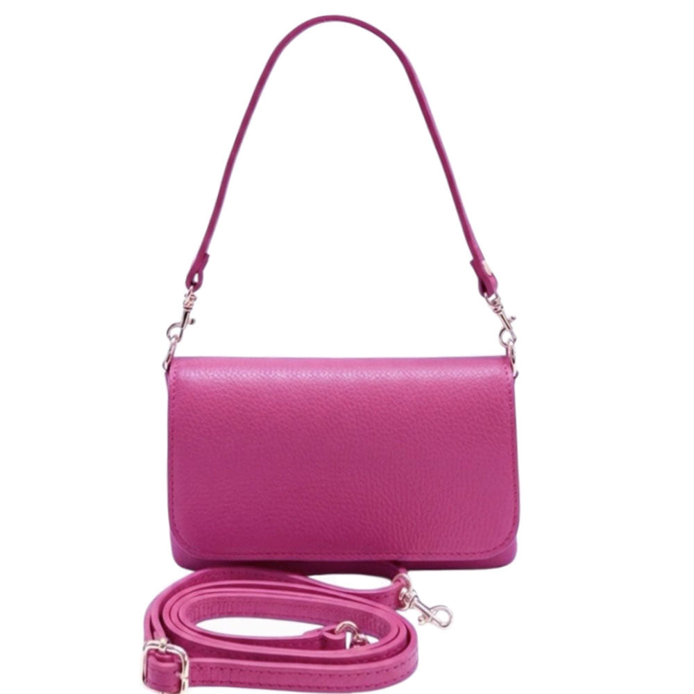 Bibiana Italian Leather Mini Shoulder and Crossbody Bag