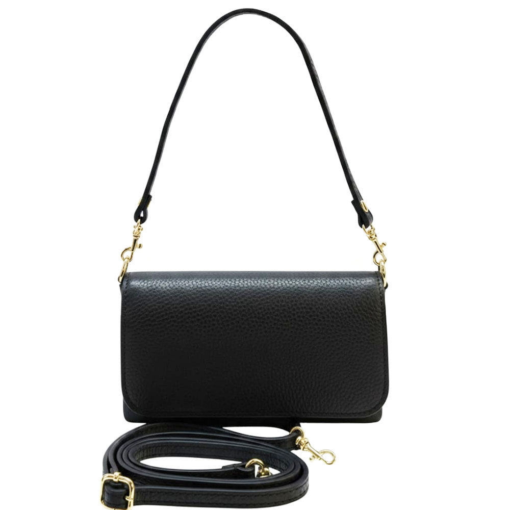 Bibiana Italian Leather Mini Shoulder and Crossbody Bag