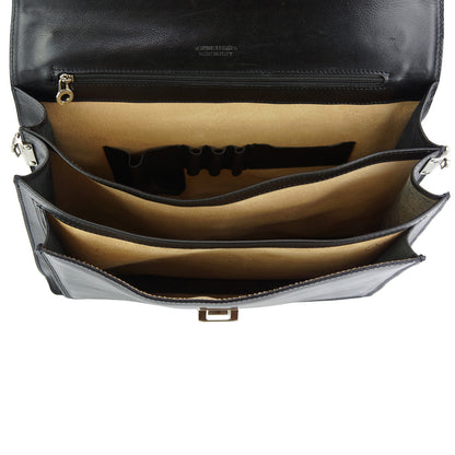 Dalmazio Leather Briefcase - Made In Italy