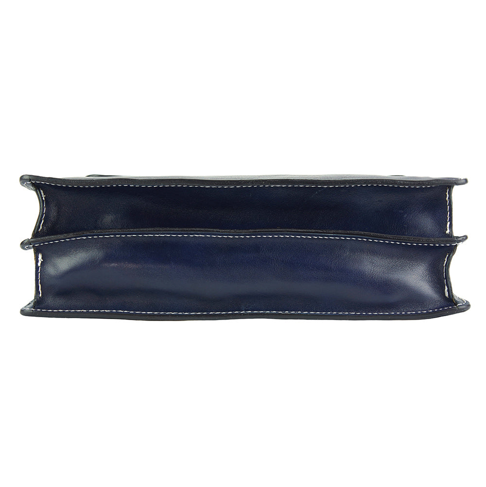 Sergio leather Mini briefcase - Made In Italy