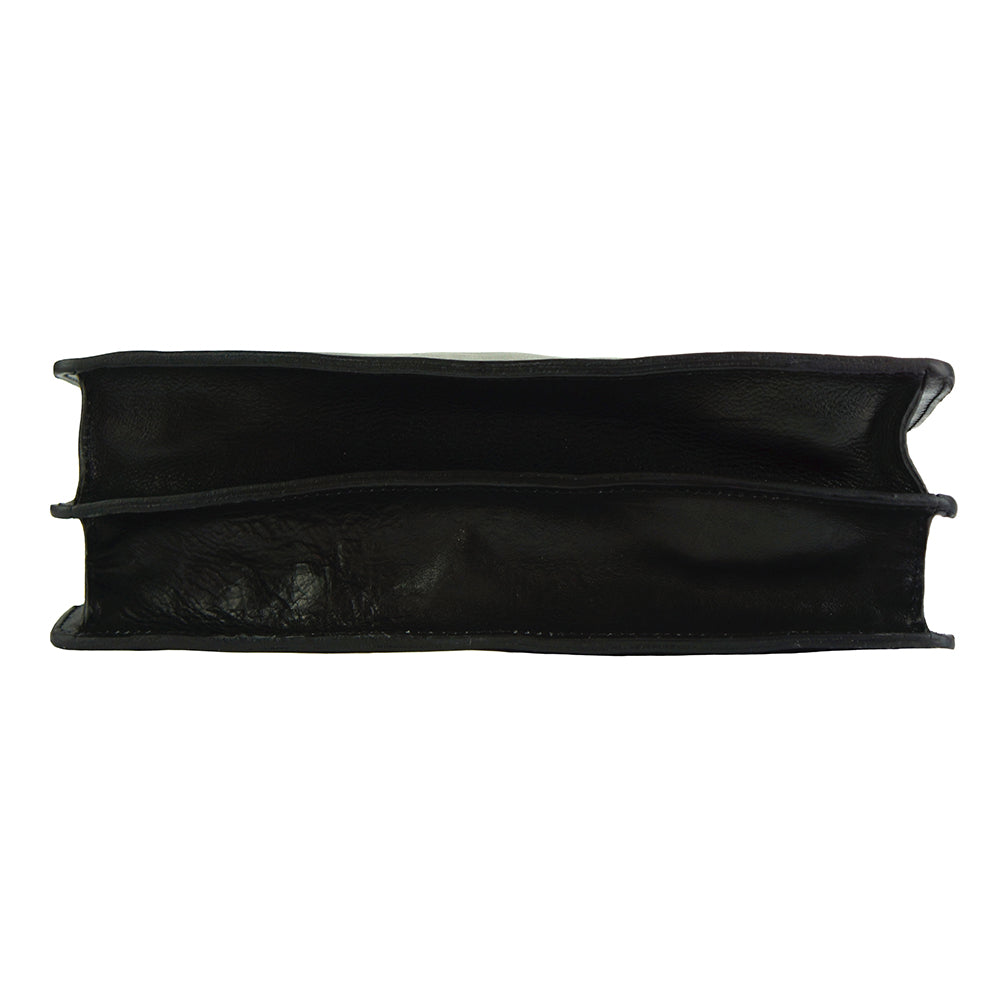 Sergio leather Mini briefcase - Made In Italy