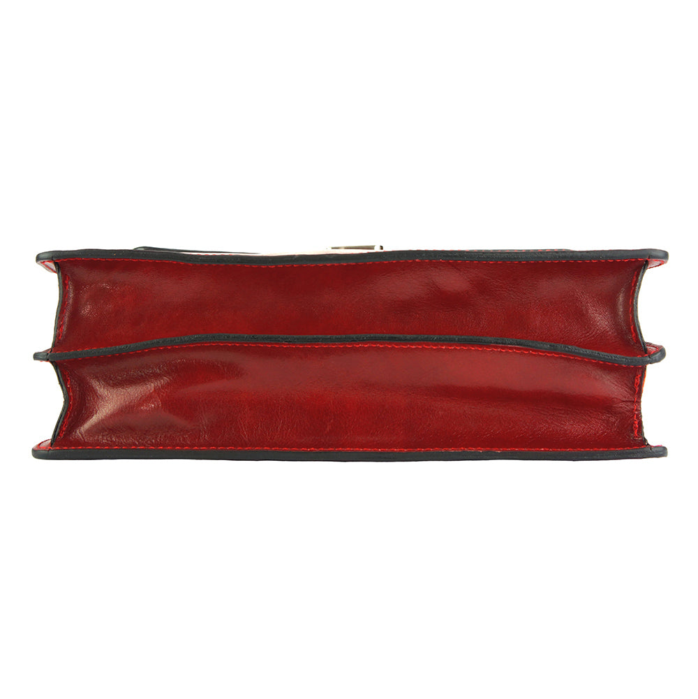 Sergio leather Mini briefcase - Made In Italy
