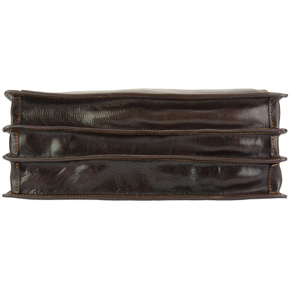 Filippo Leather Business Briefcase - Made In Italy