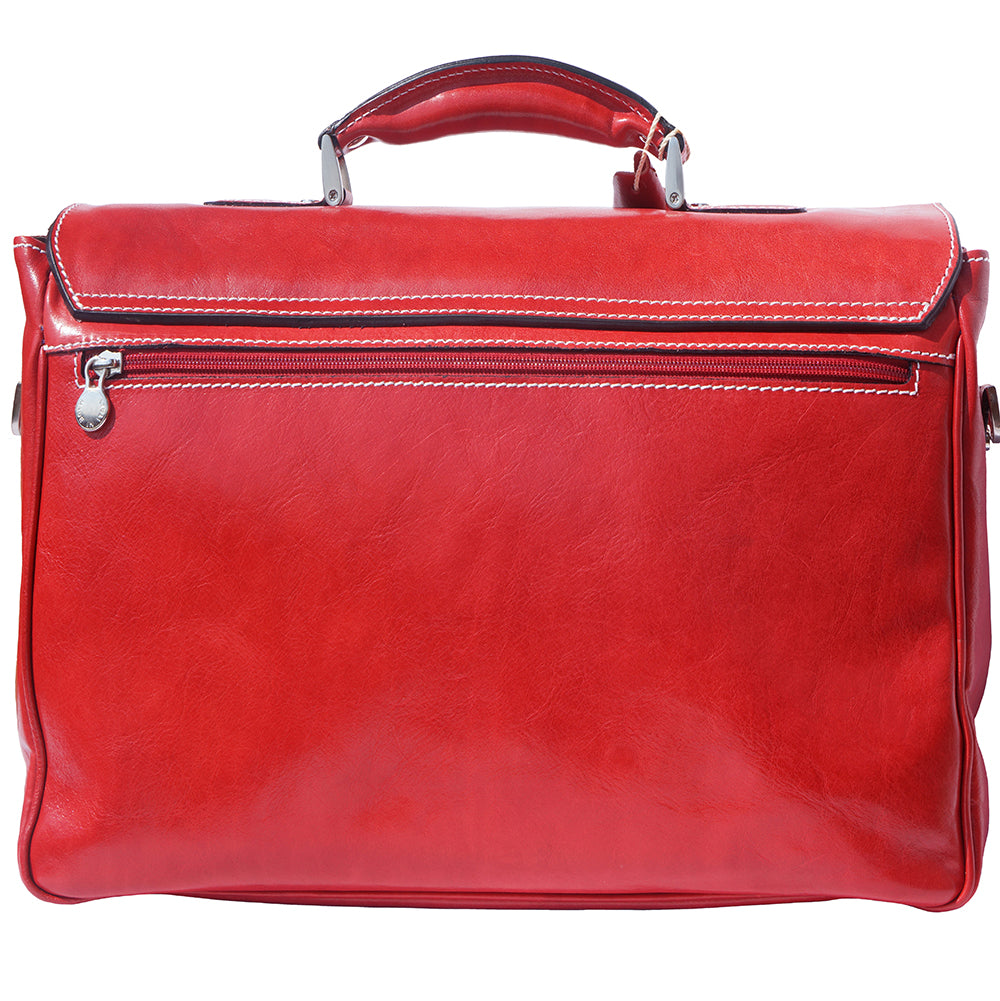Andrea Leather Business briefcase - Made In Italy