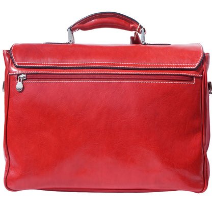Andrea Leather Business briefcase - Made In Italy