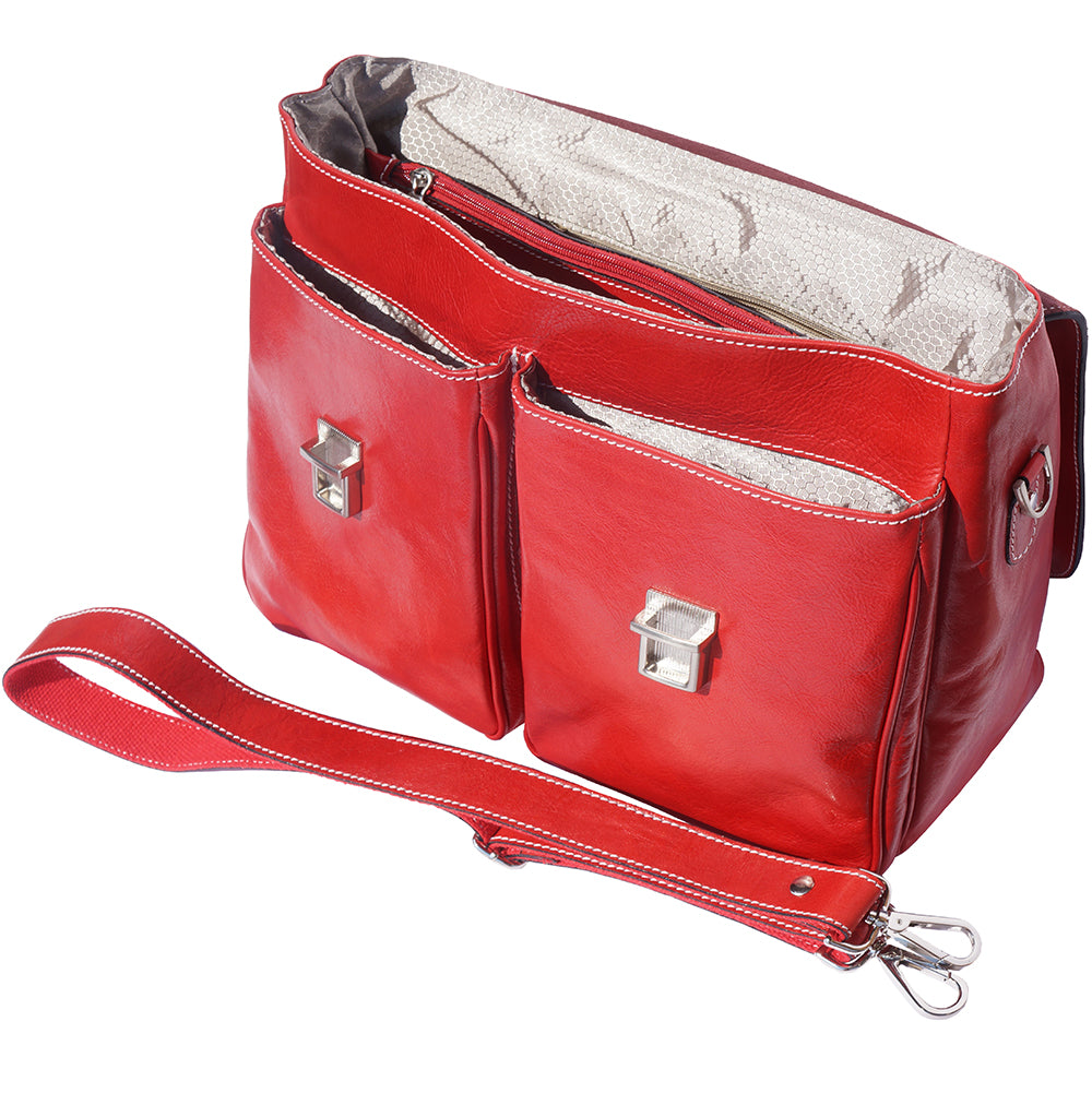 Andrea Leather Business briefcase - Made In Italy