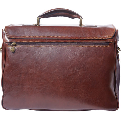 Andrea Leather Business briefcase - Made In Italy