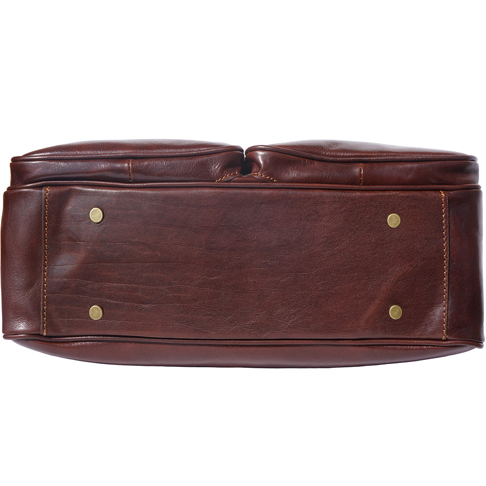 Andrea Leather Business briefcase - Made In Italy