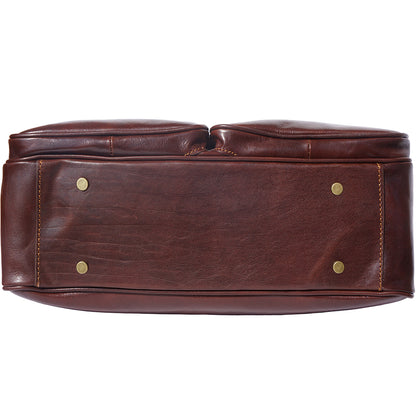 Andrea Leather Business briefcase - Made In Italy