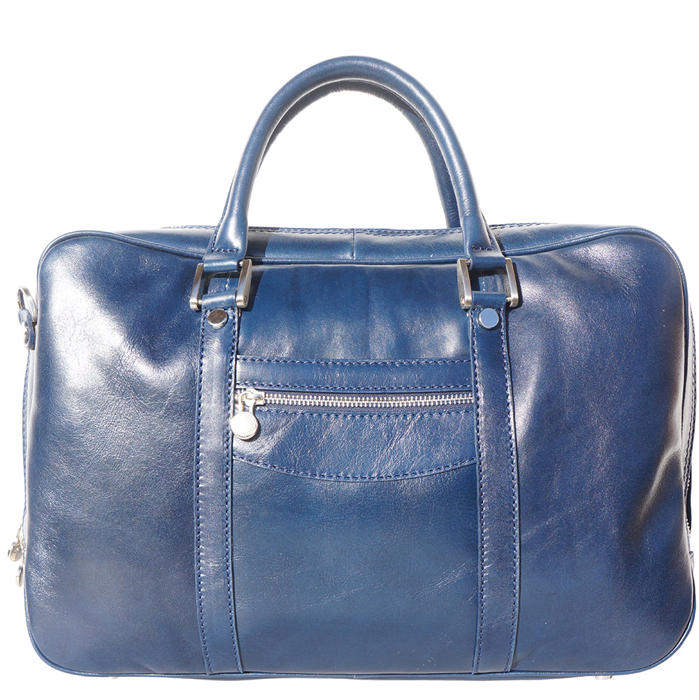 Gianpaolo leather briefcase - Made In Italy