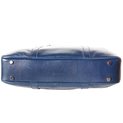 Gianpaolo leather briefcase - Made In Italy
