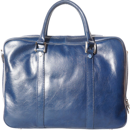 Gianpaolo leather briefcase - Made In Italy