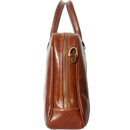 Gianpaolo leather briefcase - Made In Italy